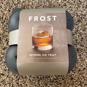 Frost Sphere Ice Tray - Gray